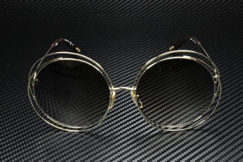 Chloe Carlina Sunglasses Ch0045s 004 Gold/black 58mm 45 